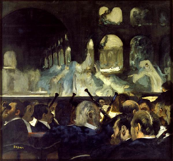 Edgar Degas The Ballet Scene from Meyerbeer's Opera Germany oil painting art